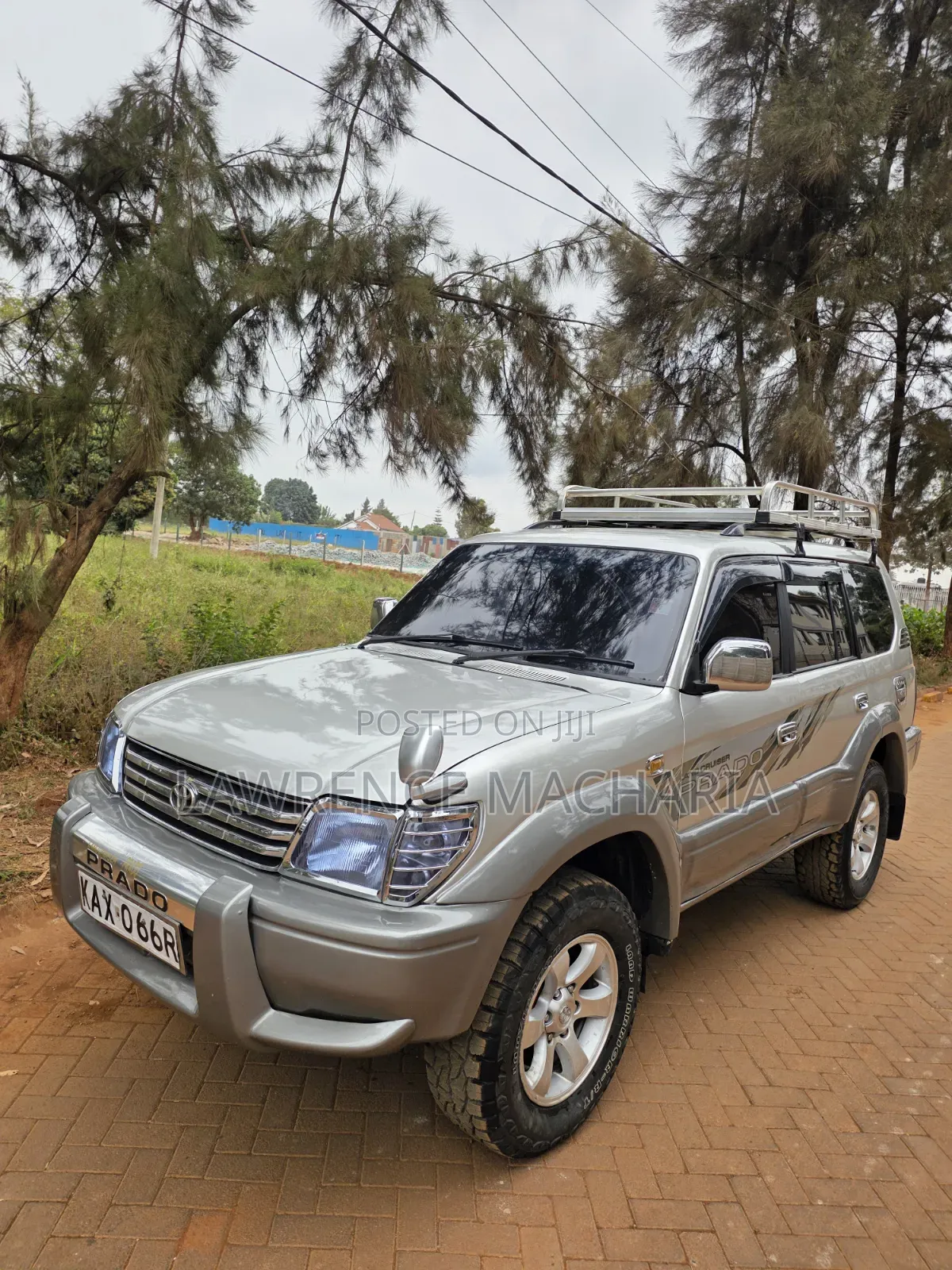 Toyota Land Cruiser Prado 2002 Silver