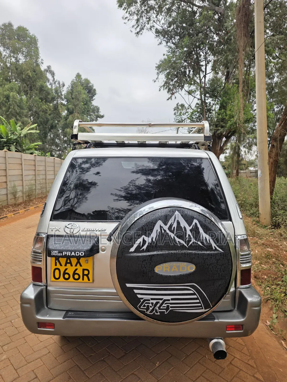 Toyota Land Cruiser Prado 2002 Silver
