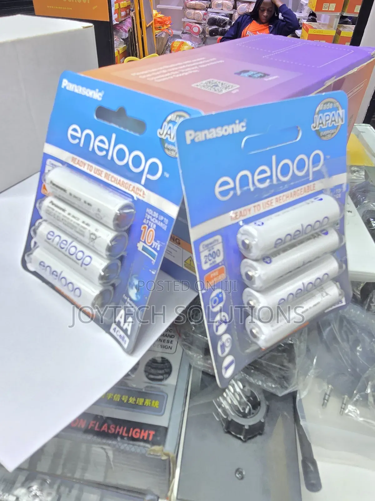 Premium Panasonic Eneloop AA Rechargeable Batteries 2000mAh