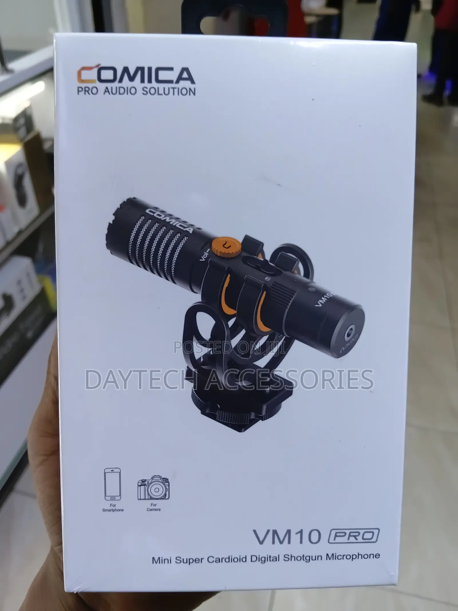 The Comica Audio VM10 PRO Mini Shotgun Microphone