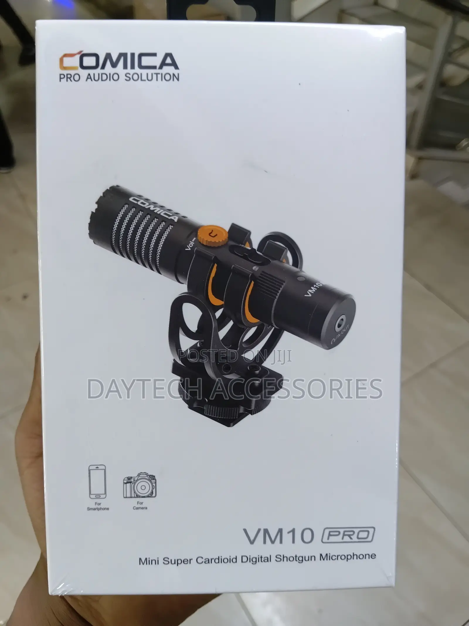 Comica VM10 PRO Mini Supercardioid Digital/Analog Shotgun Microphone