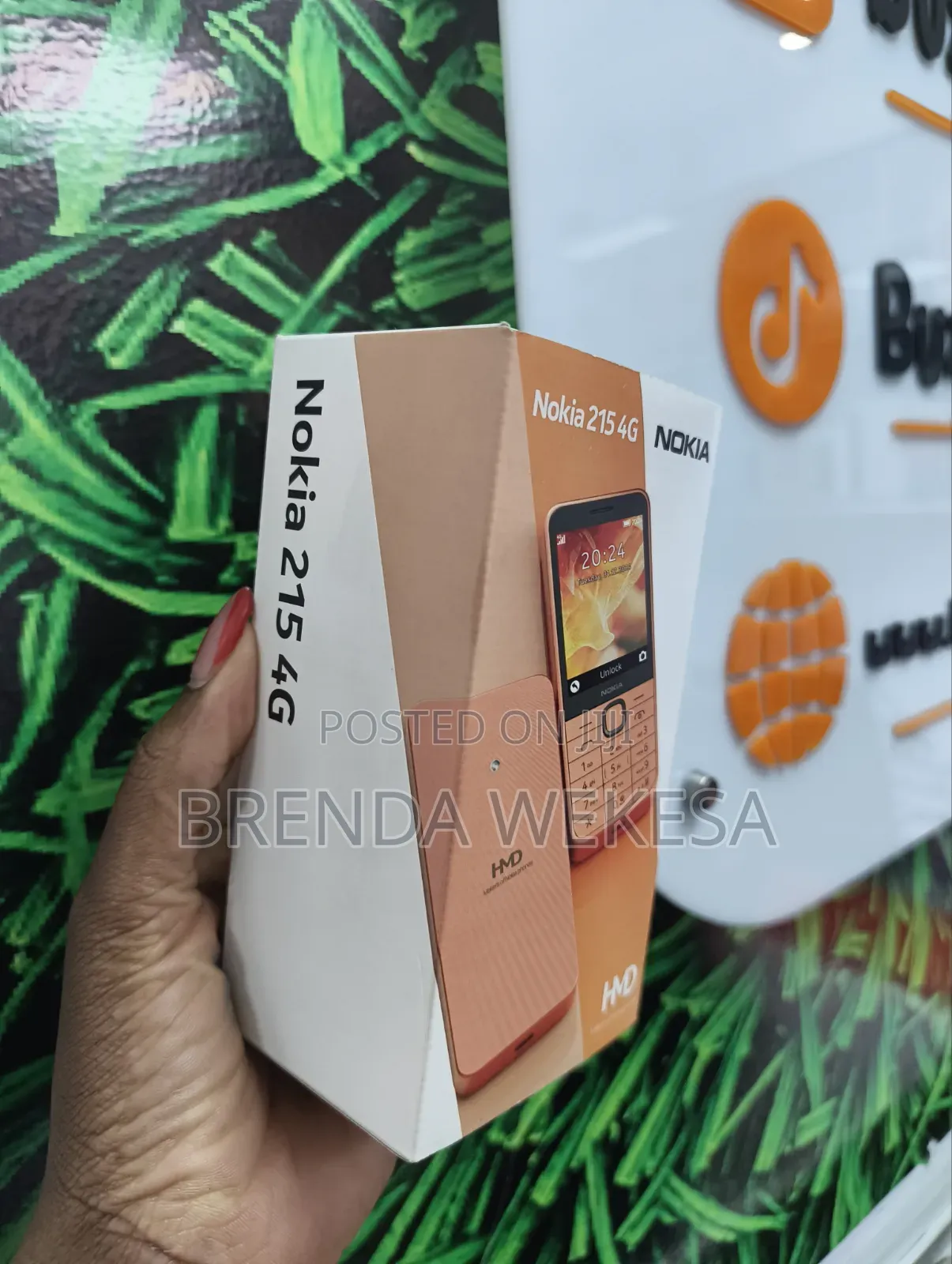 New Nokia 215 4G Black