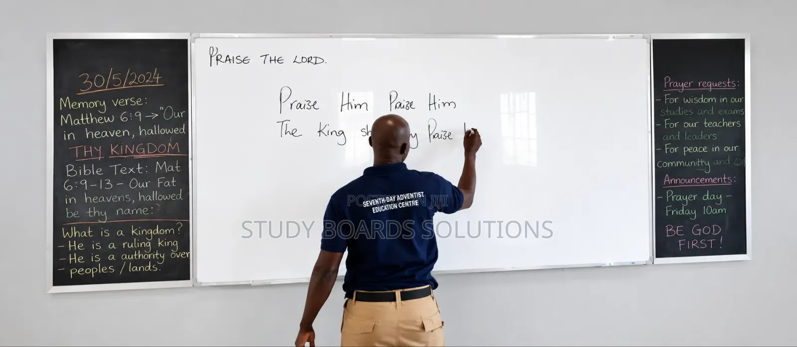 8ft×4ft Magnetic Whiteboard–Ideal for Schools,Offices & Training Rooms