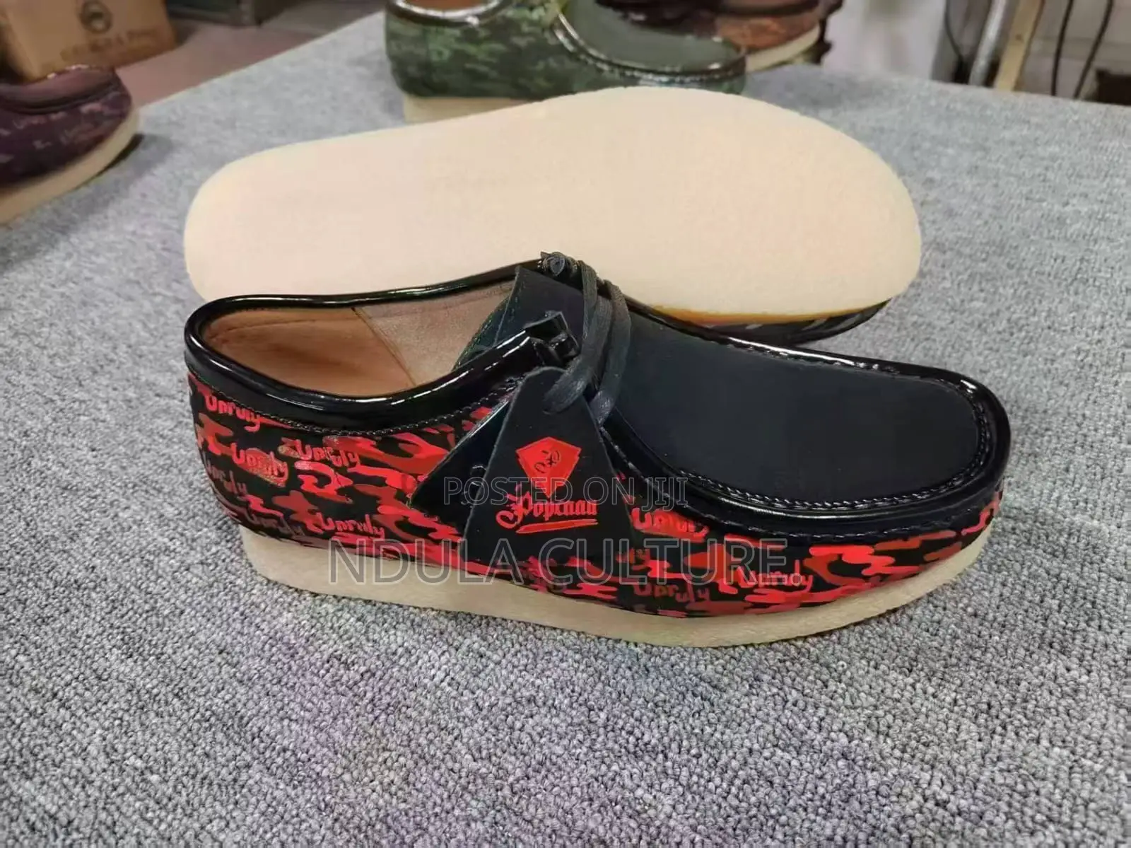 Clarks Originals Unruly X Popcaan Clarks High Cut and Low Cut