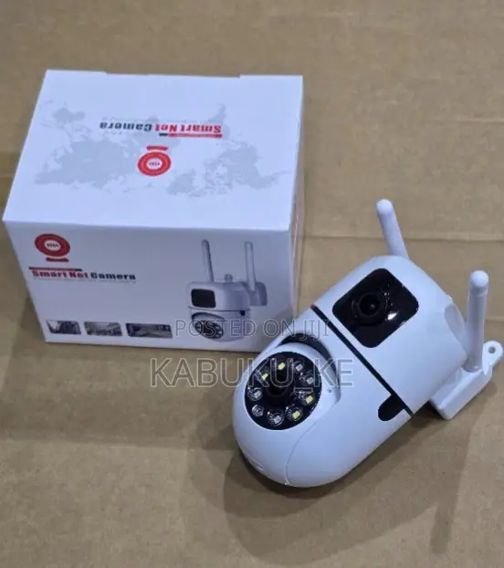 Dual Lens Home Wifi Camera Bulb Camera Wall Mount