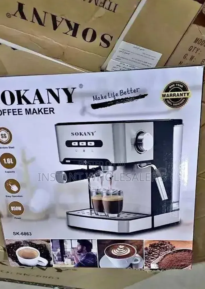Coffee Maker Machine Sokany