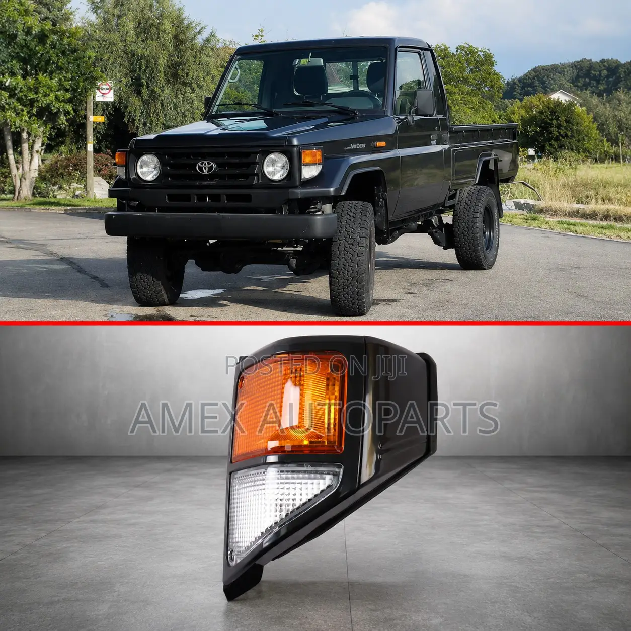 Corner Lamp Toyota Land Cruiser FJ79 2003 Onwards