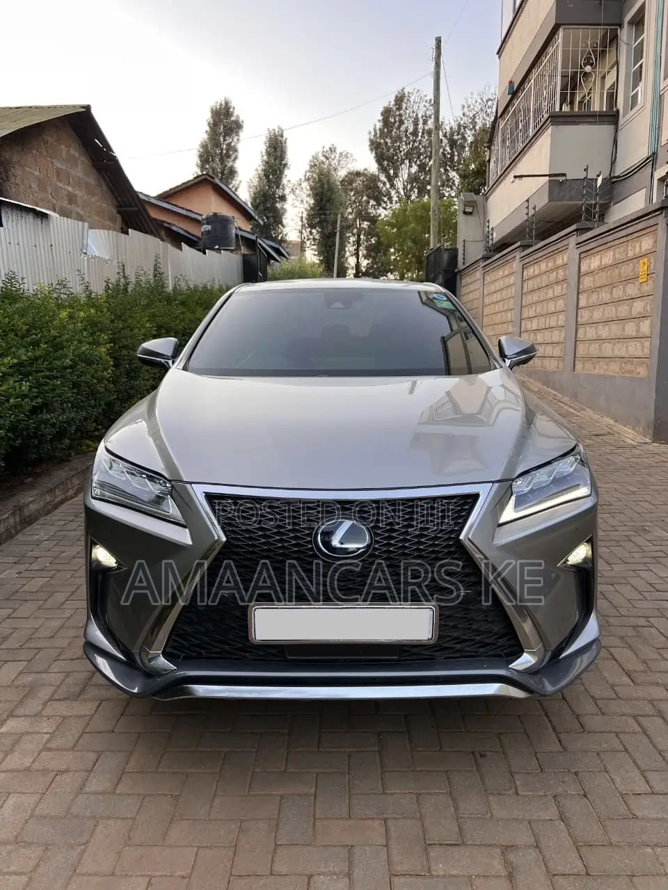 Lexus RX 450h F Sport AWD 2018 Gray