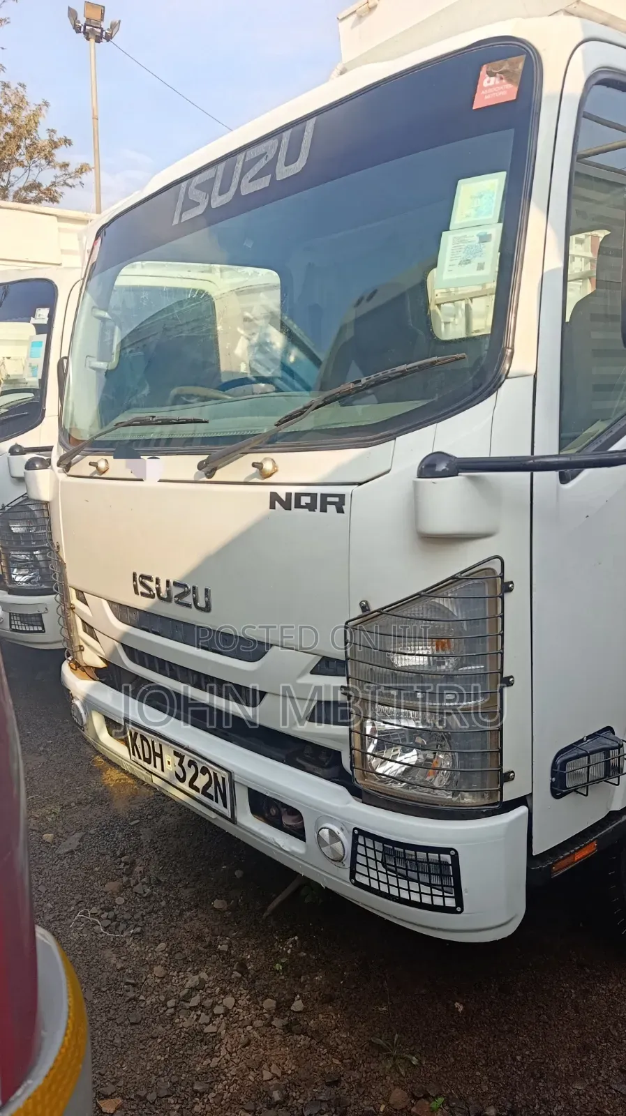 Isuzu NQR Open Body 2022 White