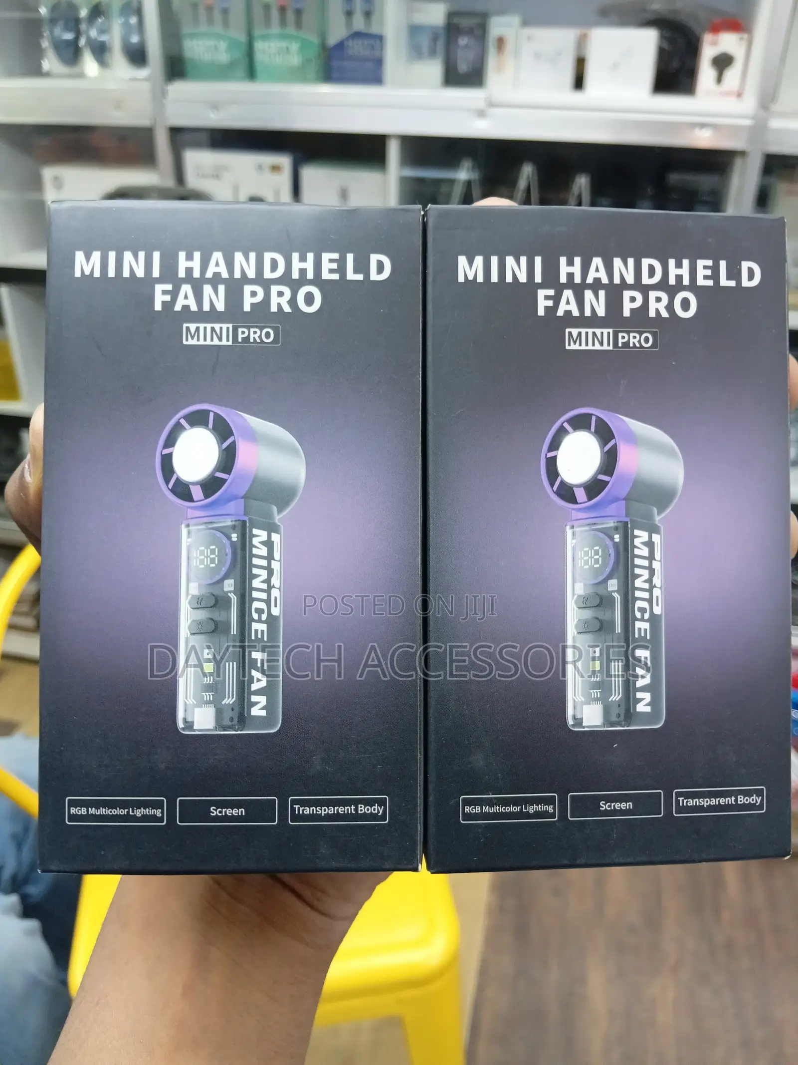 The Mini Handheld Fan Pro (Model K824)