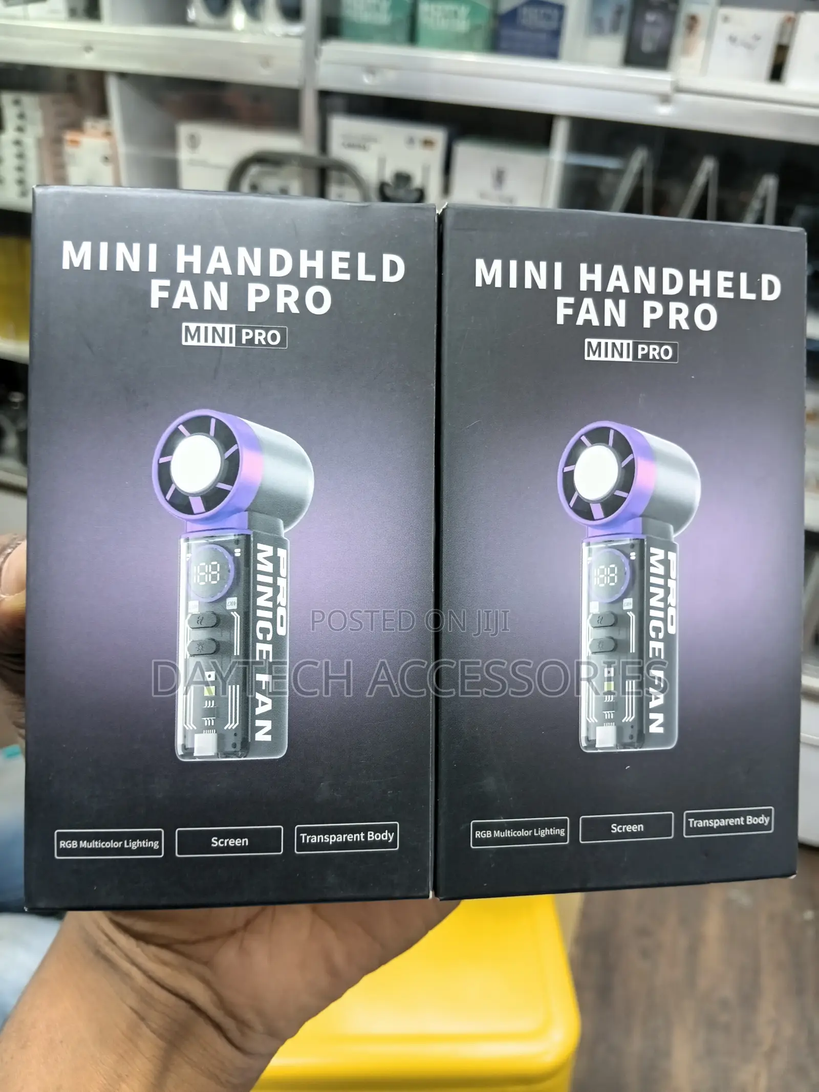 The Mini Handheld Fan Pro (Model K824)