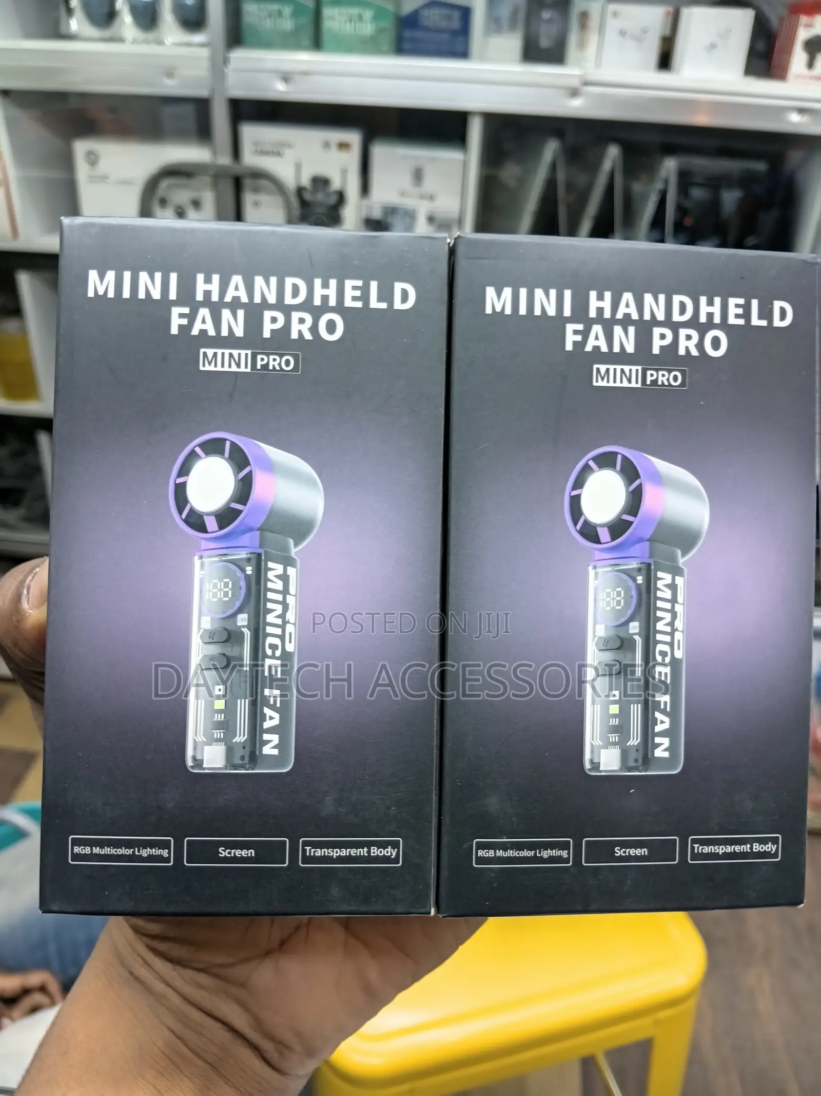 K824 Mini Handheld Fan Pro