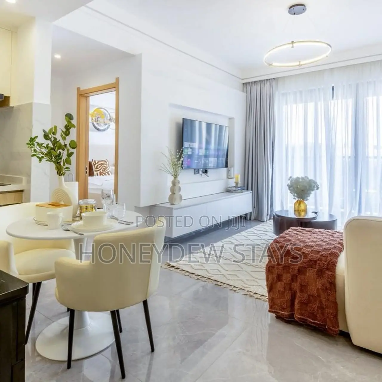 Furnished Elegant 1 Bedroom Airbnb at Riara One – Lavington