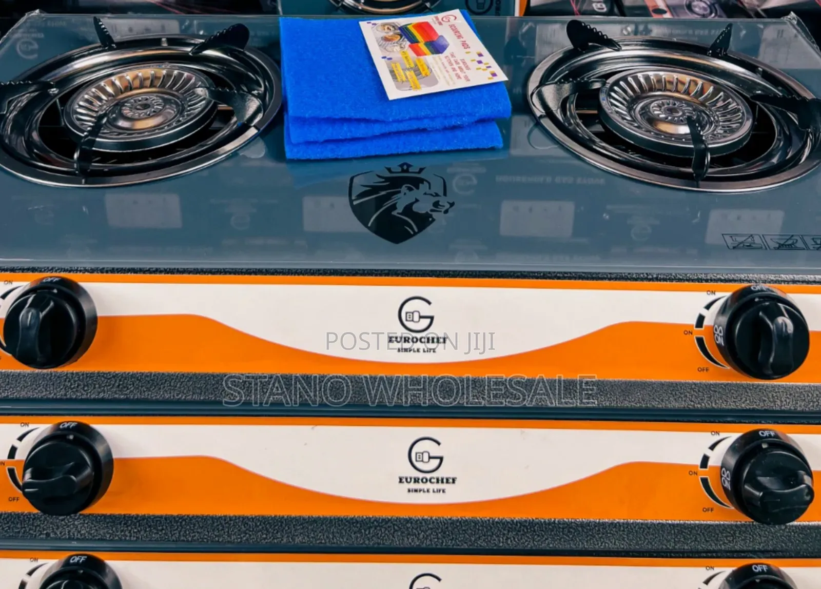 Eurochef Glass Top 2 Burners