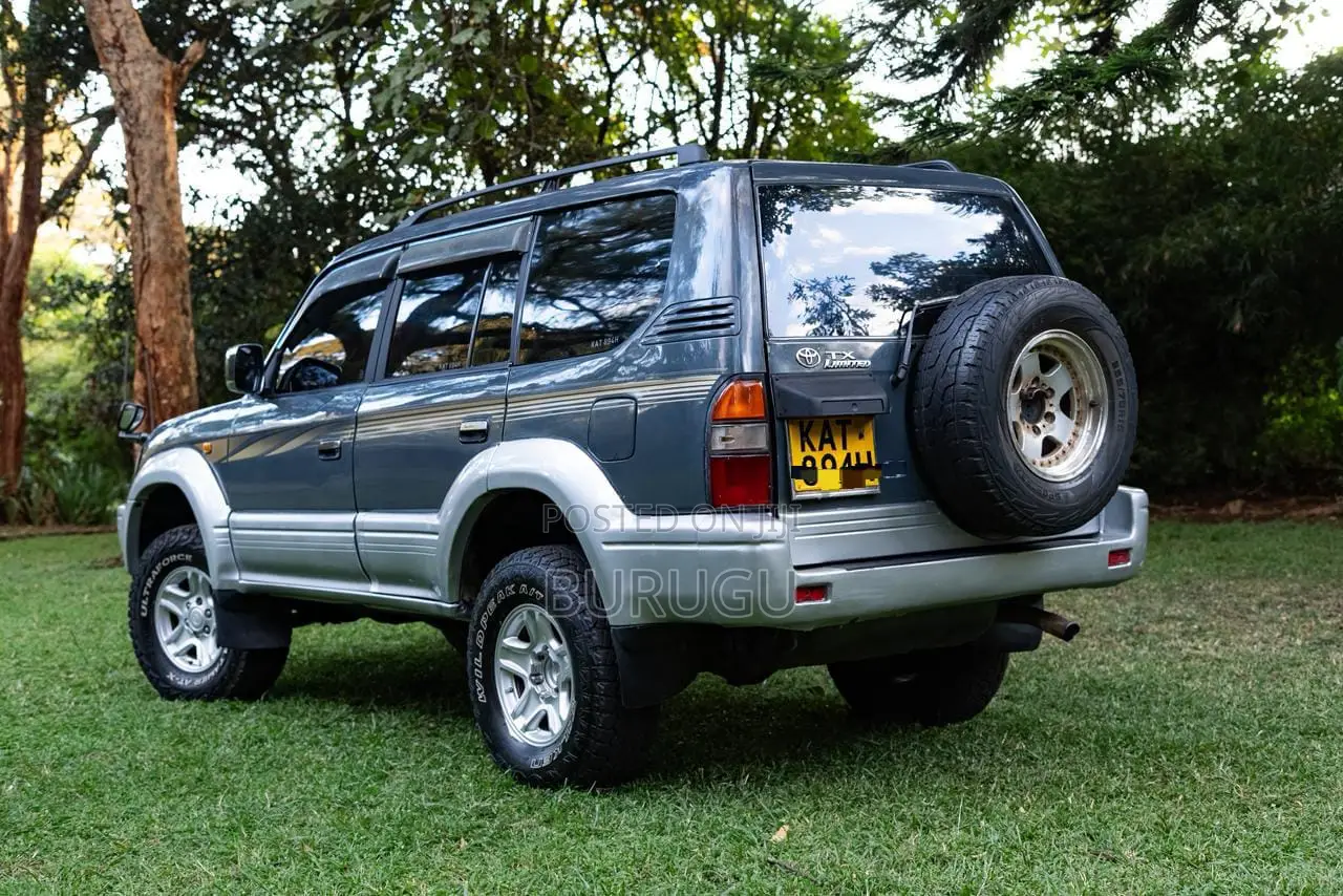 Toyota Land Cruiser Prado 1996 Gray
