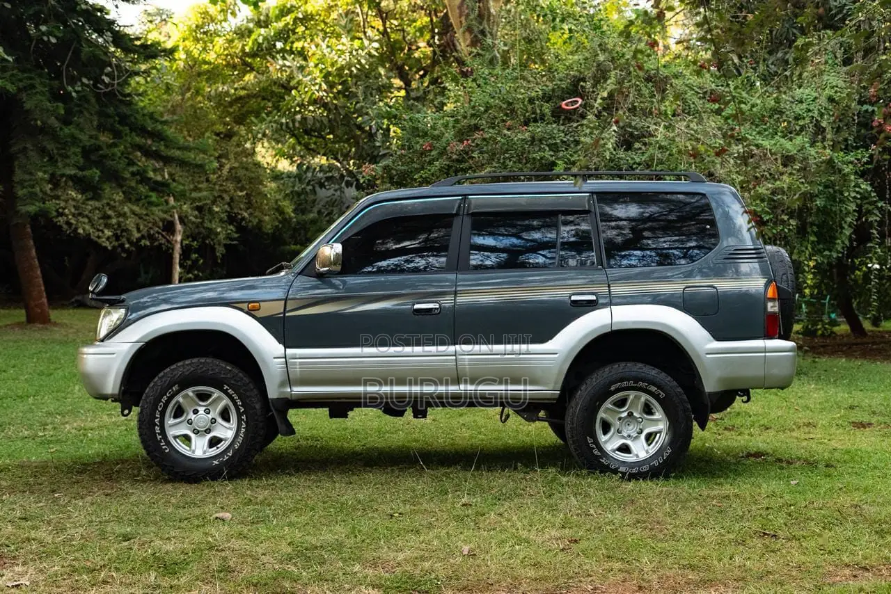 Toyota Land Cruiser Prado 1996 Gray
