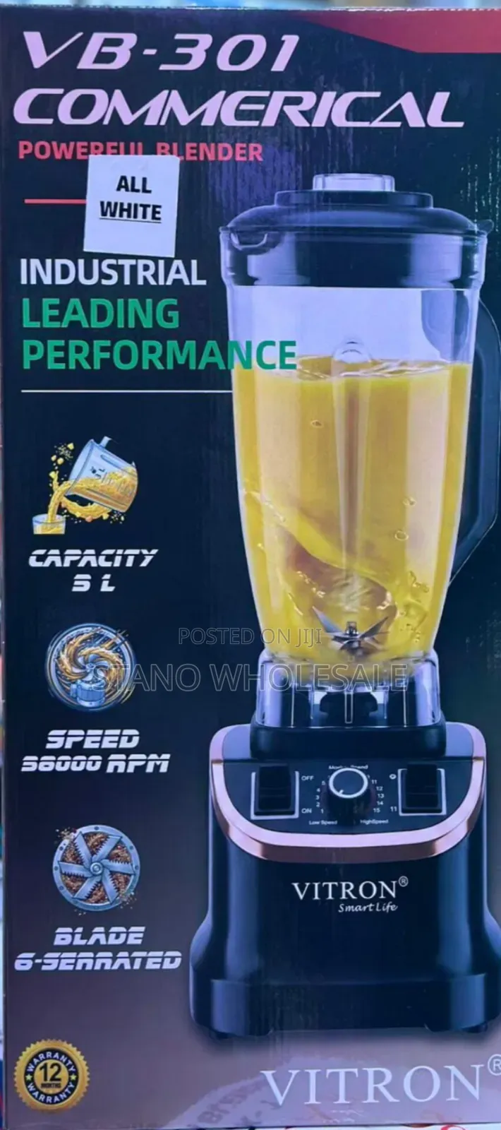 Vitron 5l Commercial Blender