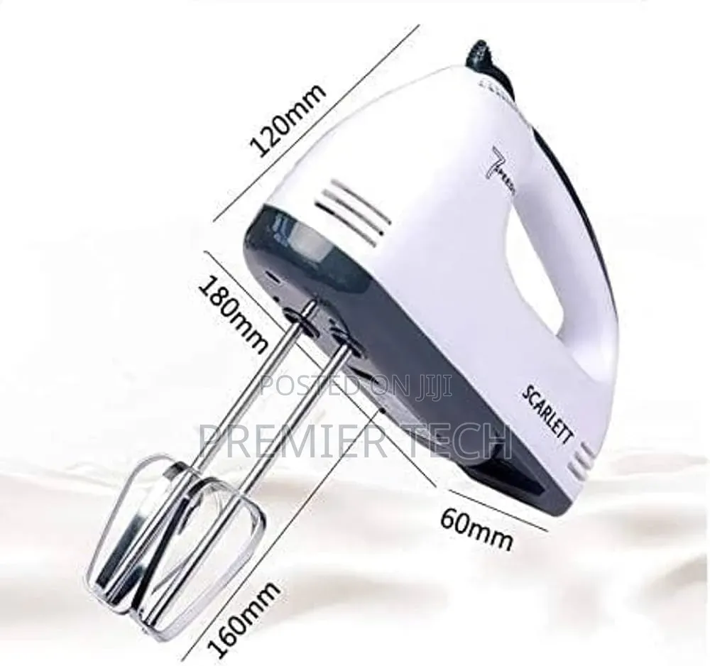 High Power 260wtts Scarlet Super Hand Mixer