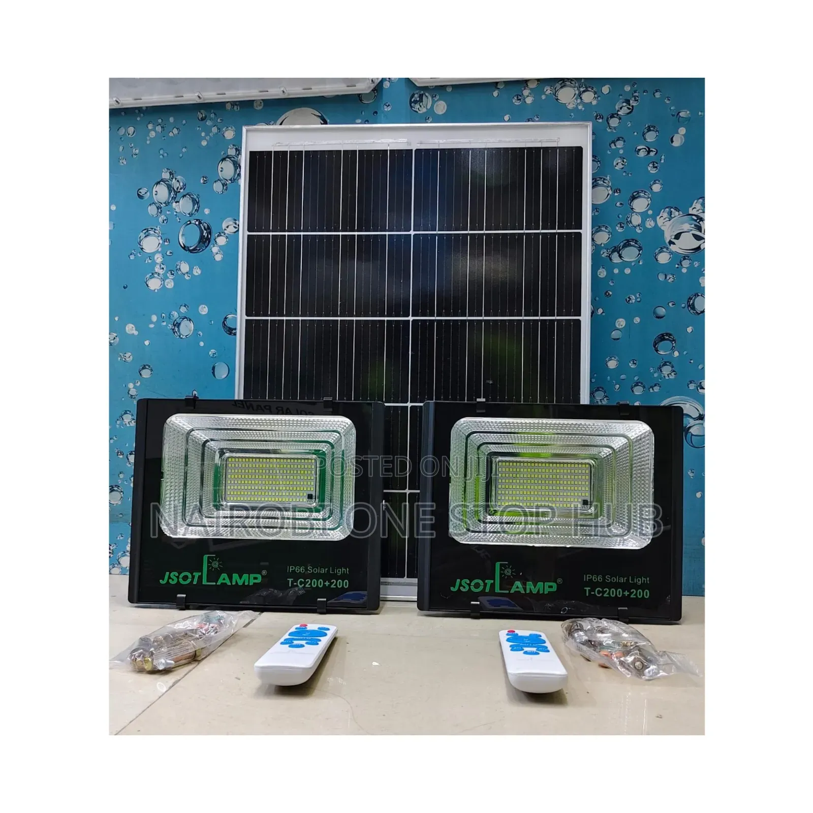 2in1 Solar Floodlights TC