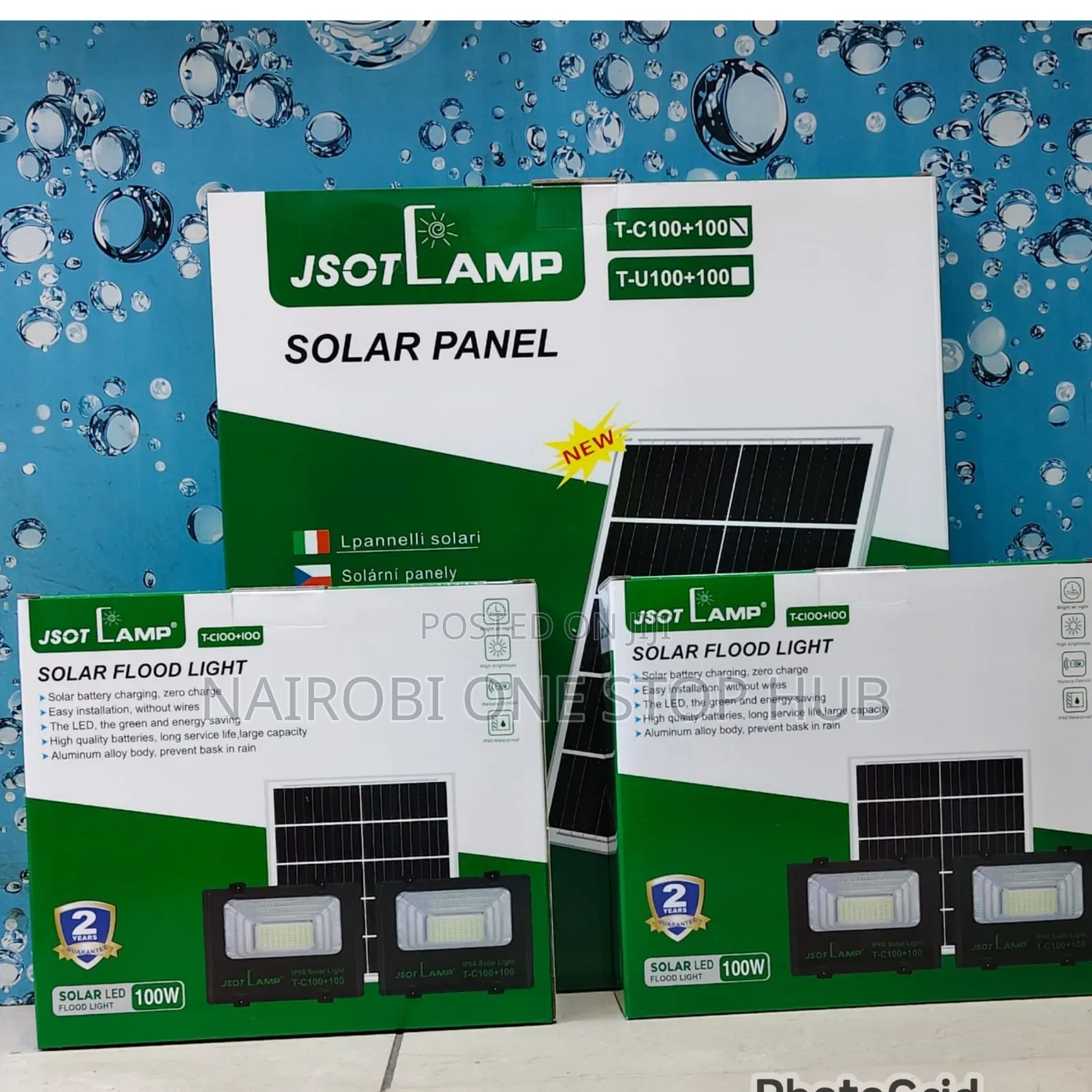2in1 Solar Floodlights TC