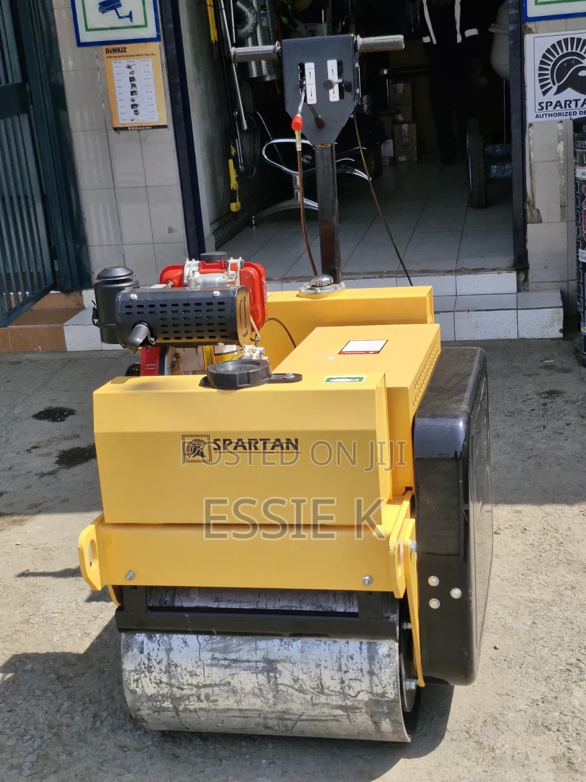 Hand-Guided Road Roller - Double Drum