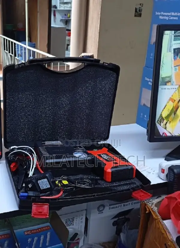 Car Jump Starter With LED Light