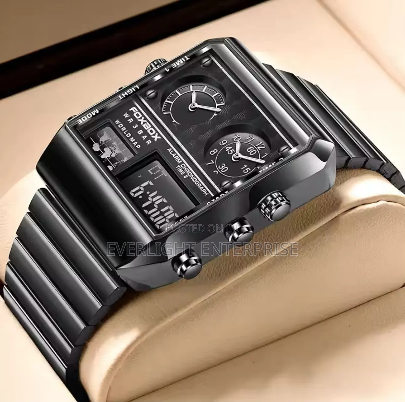 FOXBOX Dual Display Watch