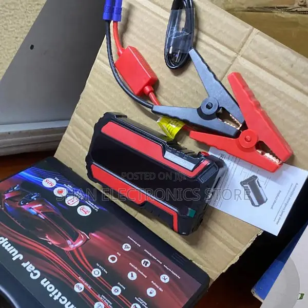 Portable Car Power Bank Jump Starter Battery Booster Emergency Kit