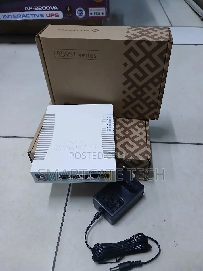 Mikrotik Routerboard Rb951ui-2hnd Indoor Wireless Router.