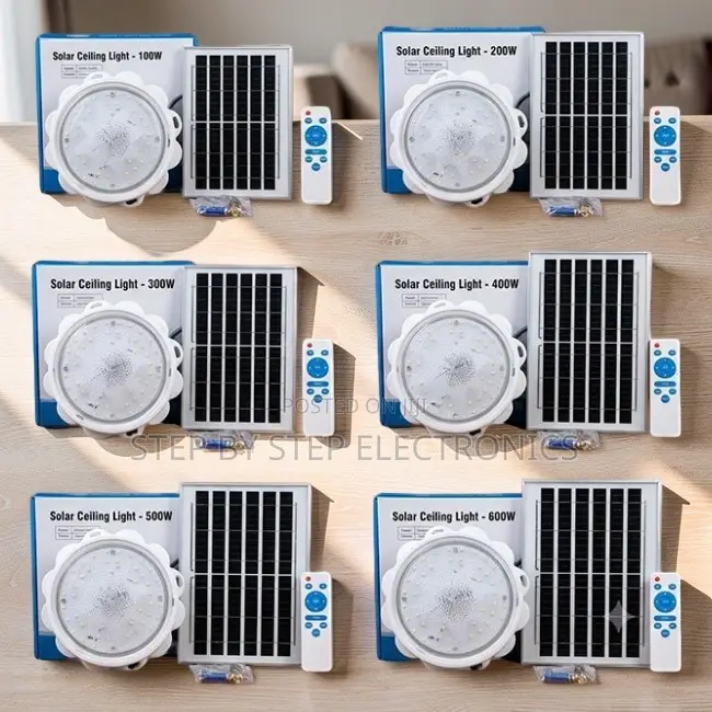 Clearance Bright LED 100W,200W,500W Solar Ceiling Lights