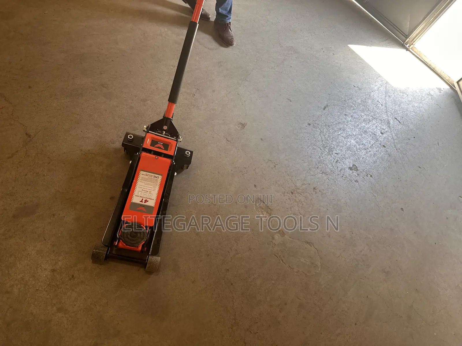 Heavy Duty Commercial 4t Italian Floor Jack