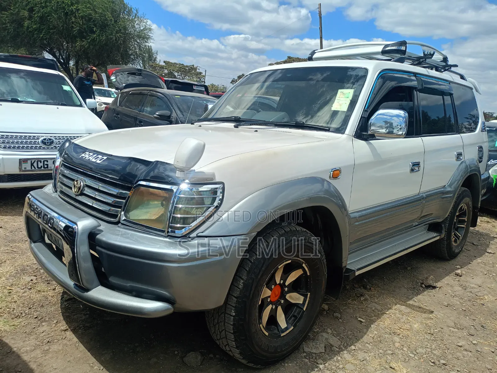 Toyota Land Cruiser Prado 3.0 D-4D 5dr 2004 White