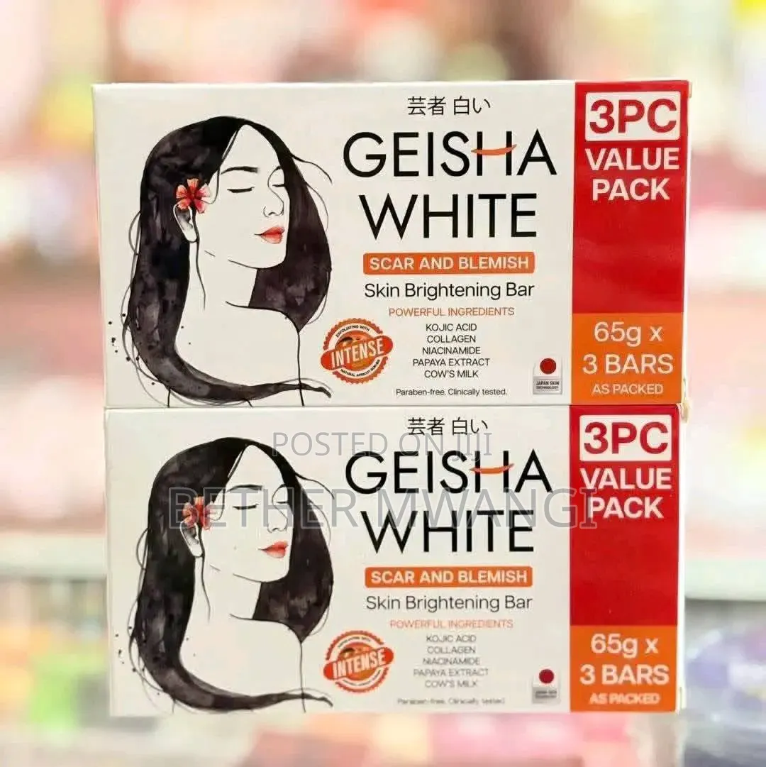 Geisha White Skin Brightening Bar (3PC Value Pack) in Kenya