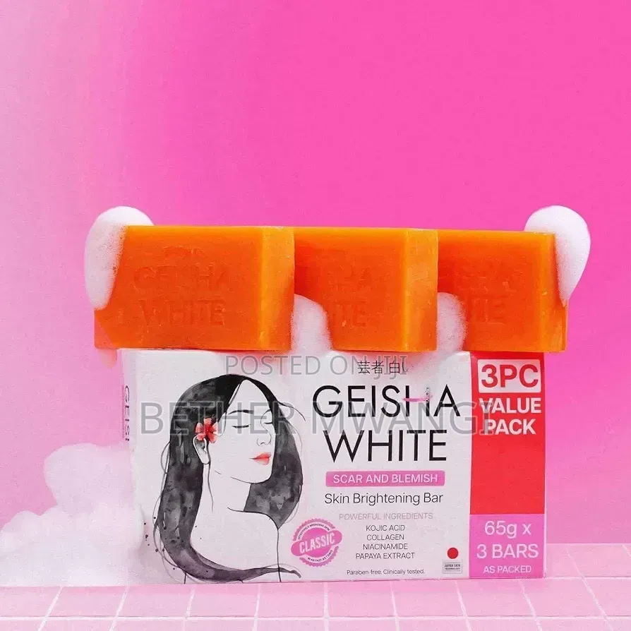 Geisha White Skin Brightening Bar (3PC Value Pack) in Kenya