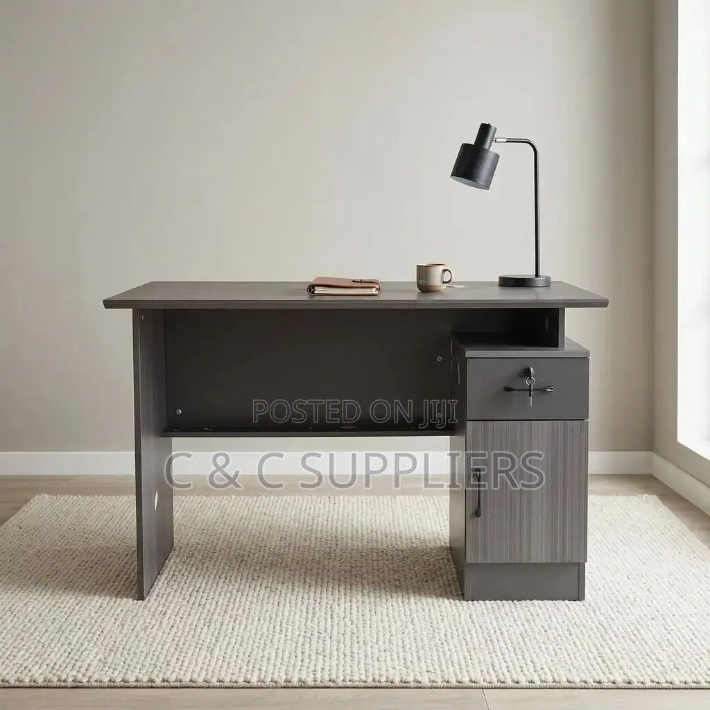 Modern Home Study Desk With Storage