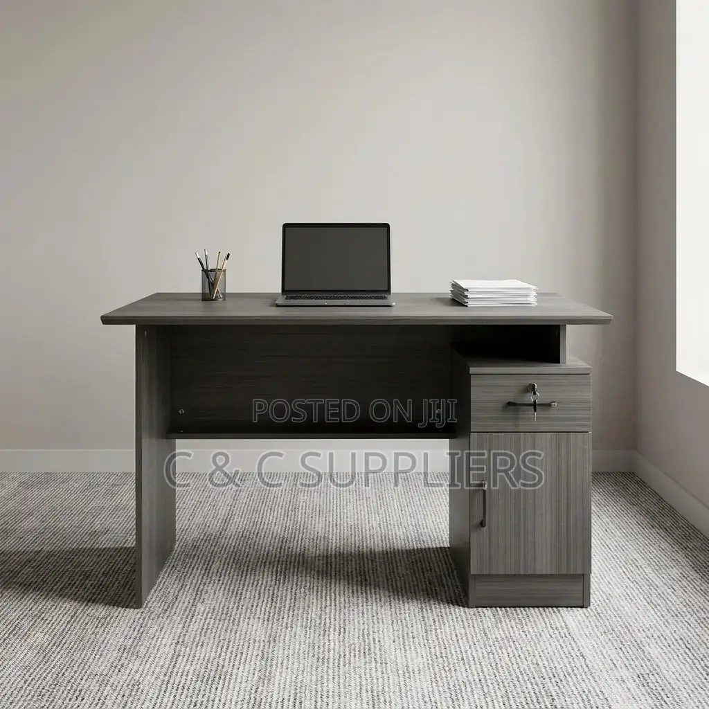 Modern Home Study Desk With Storage
