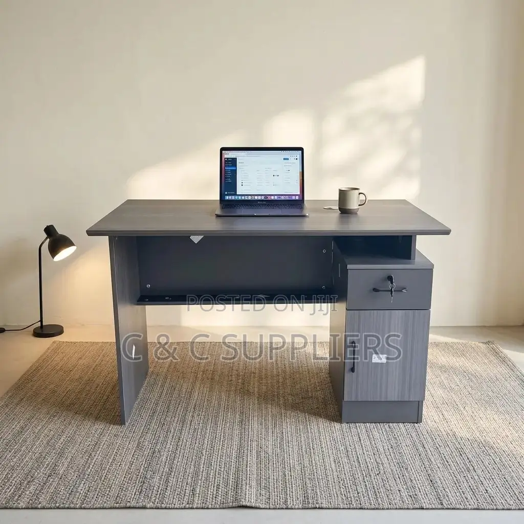 Modern Home Study Desk With Storage