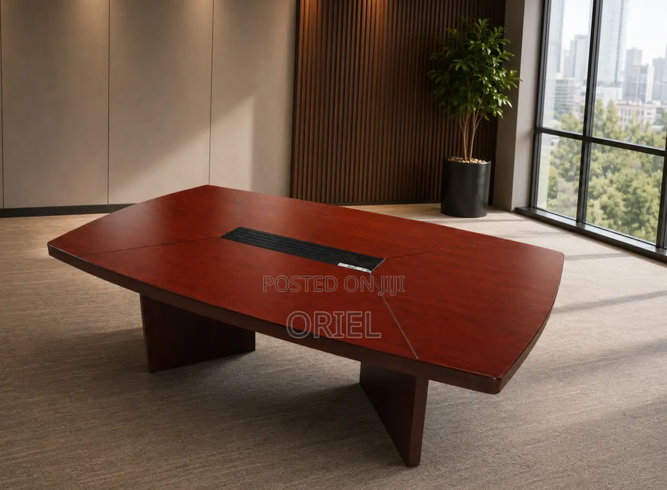 Office Boardroom Table : Mahogany Boardroom Meeting Table
