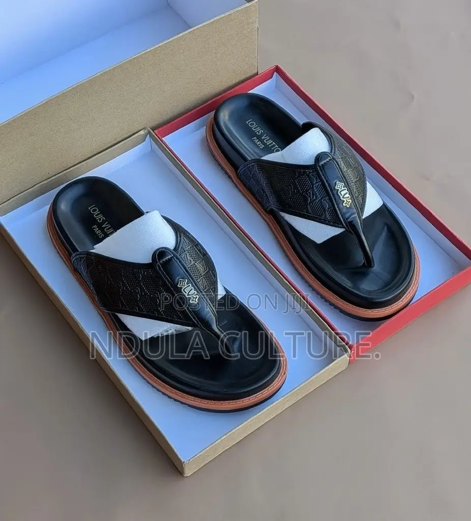 Cloud Step Louis Vuitton Slip on Sandals