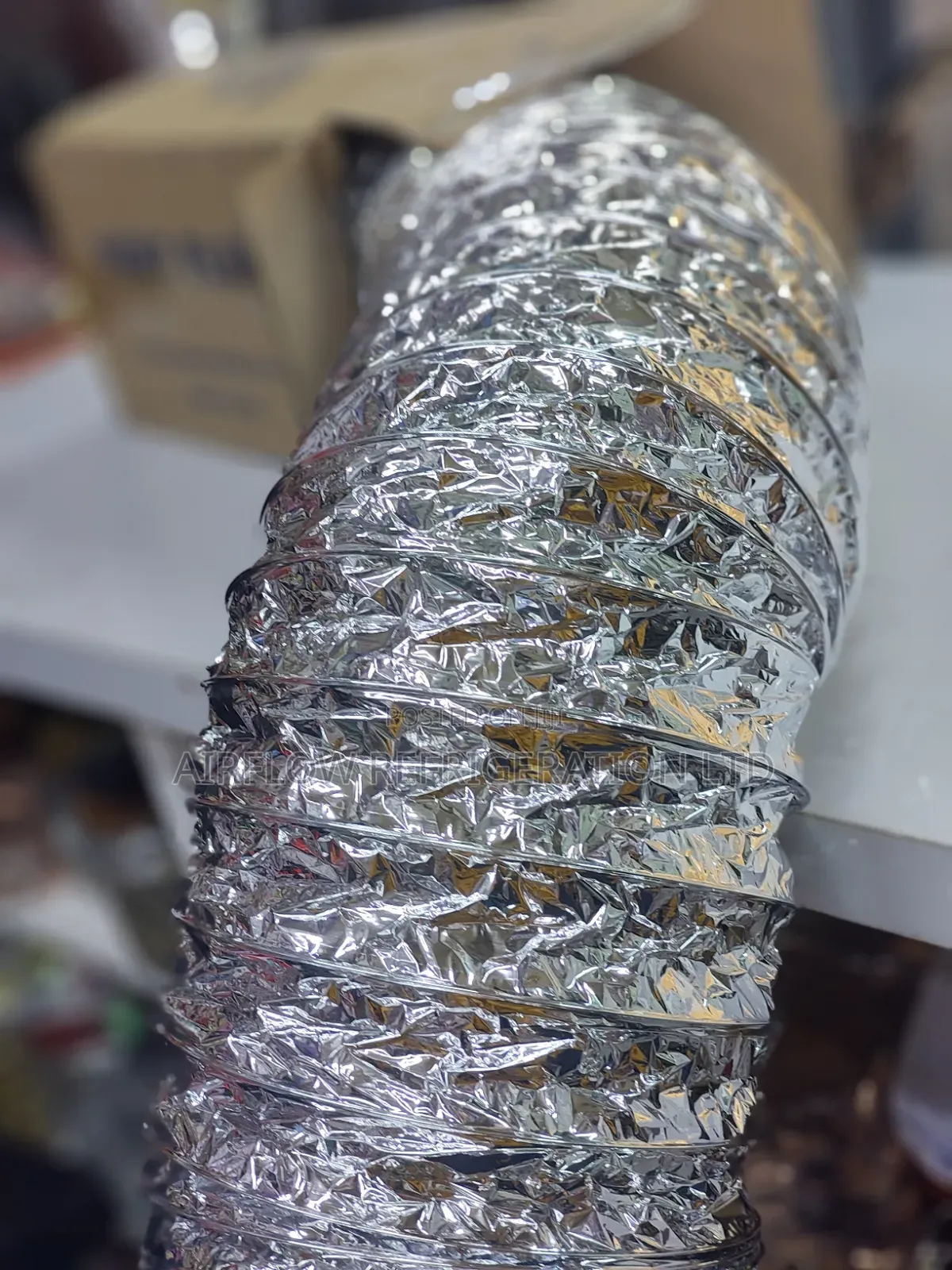 8" Flexible Duct Un Insulated and Insulated