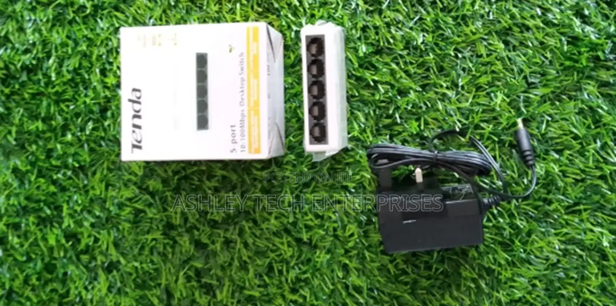 Ultra-Speed Tenda 5-Port LAN Switch – Plug & Play