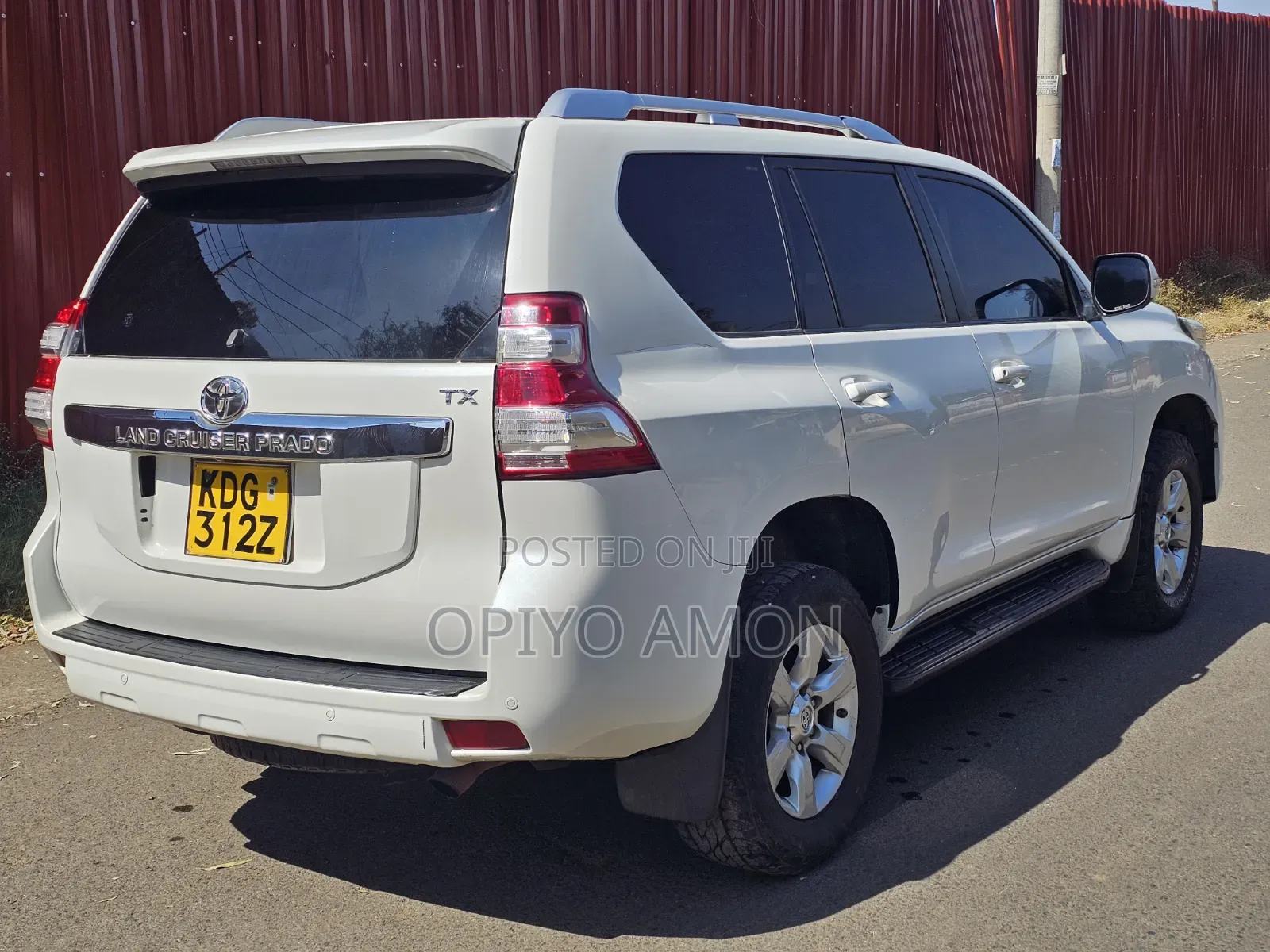 Toyota Land Cruiser Prado 2014 White