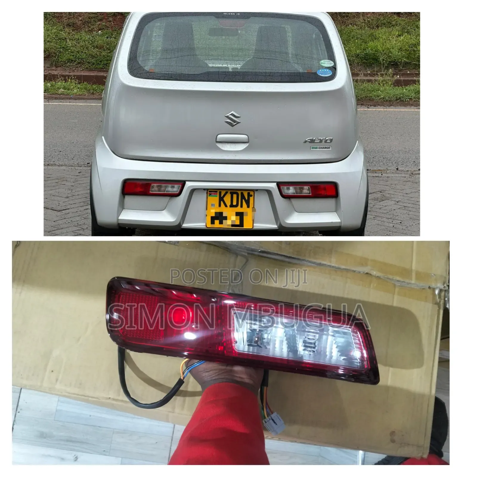 Suzuki Alto/Mazda Carol 2015-2019 Rear Tailllight