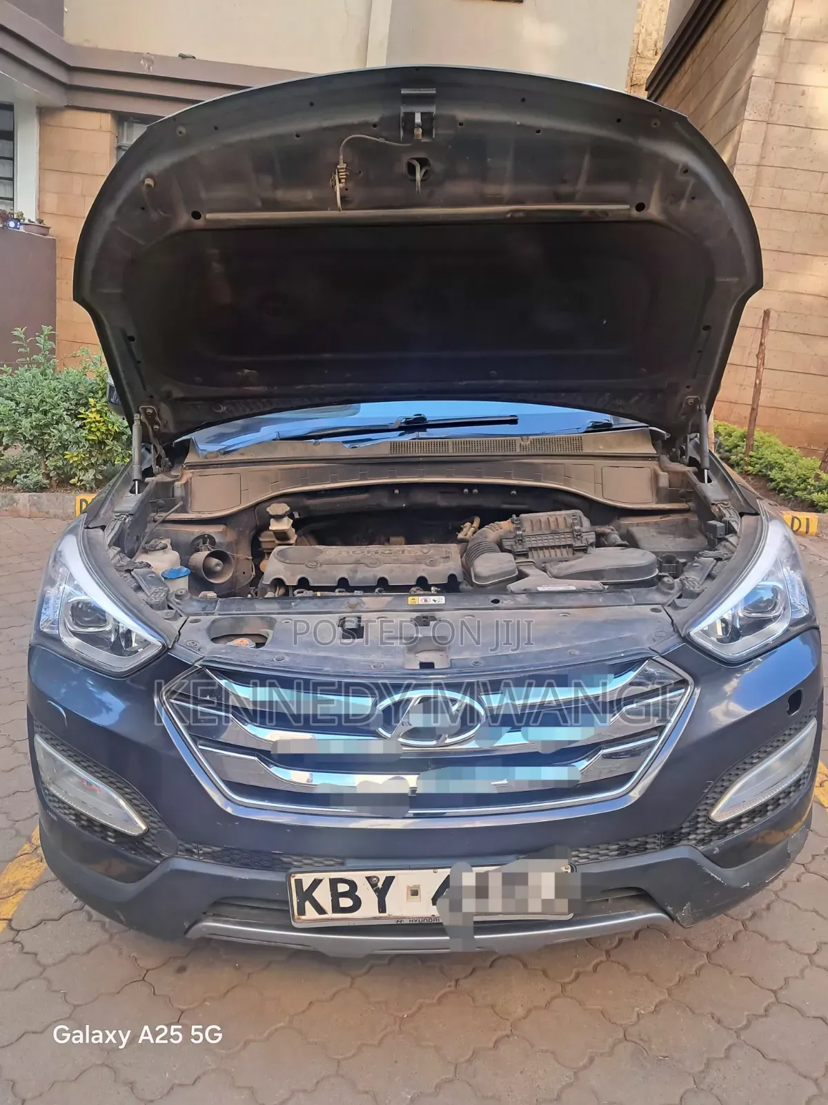 Hyundai Santa Fe 2014 Blue
