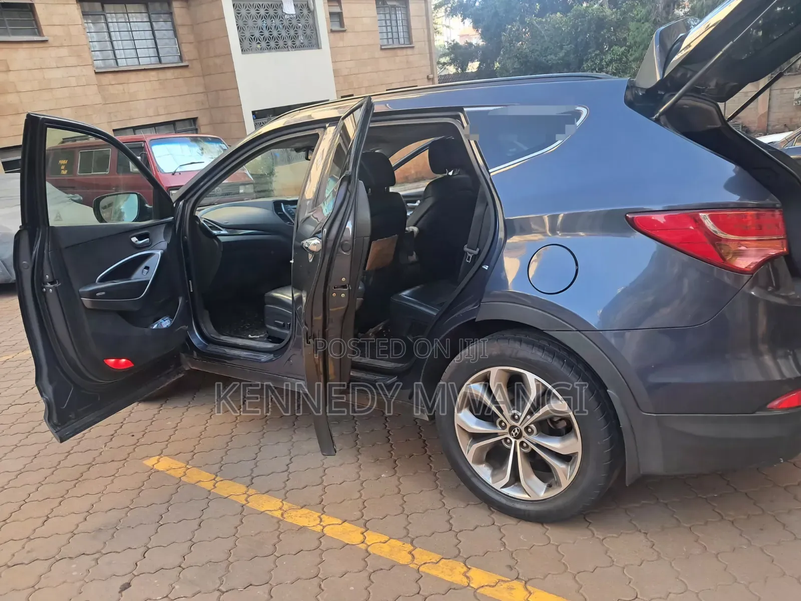 Hyundai Santa Fe 2014 Blue