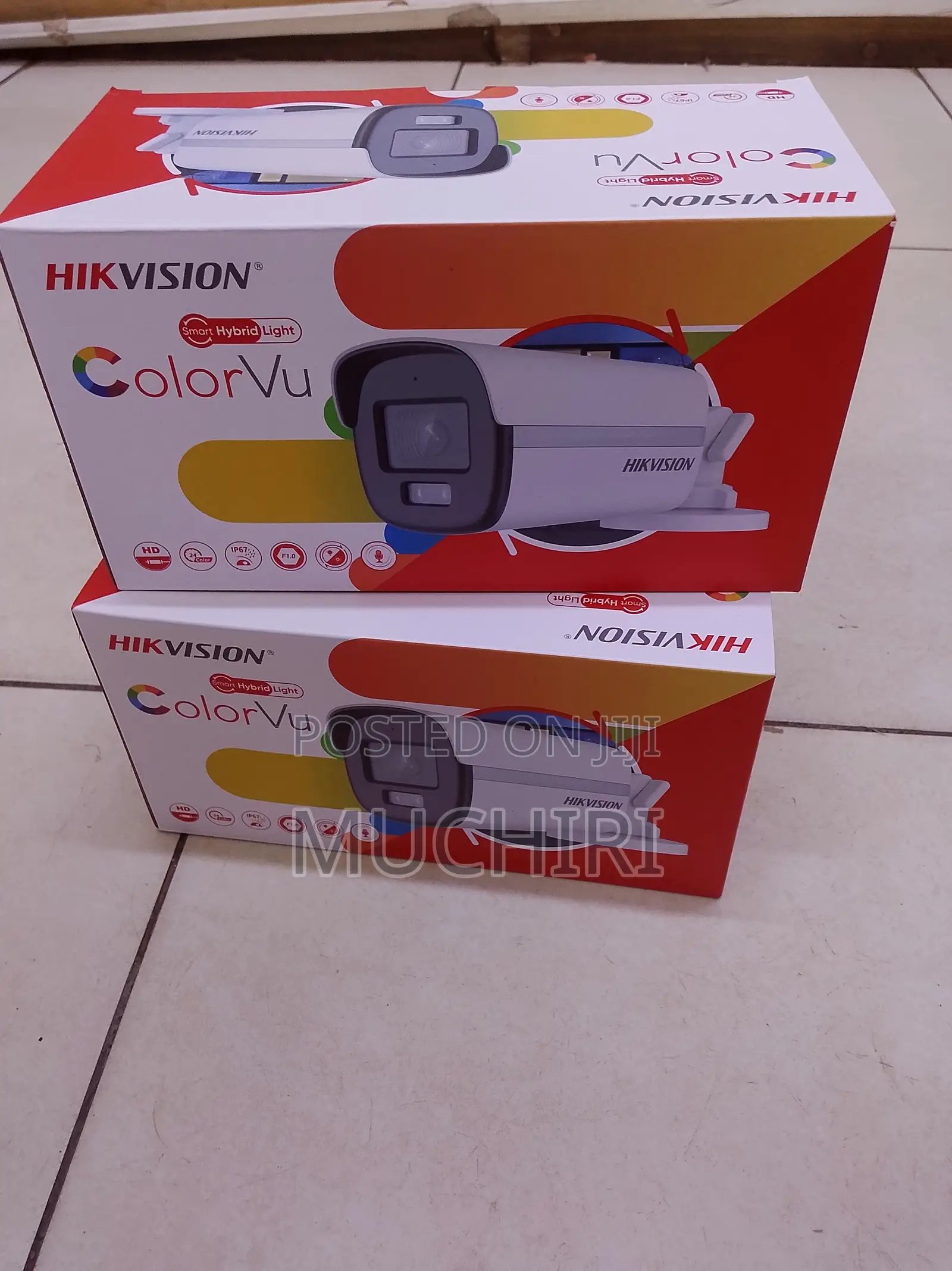 40m Hikvision Colorvu Bullet CCTV C 2MP Color Day Night