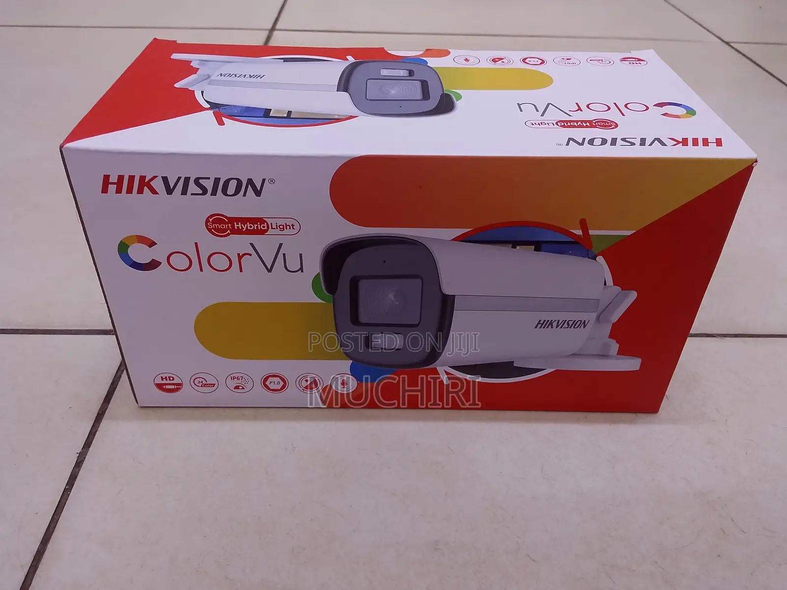40 Metres 2 MP Colorvu Fixed Bullet Camera