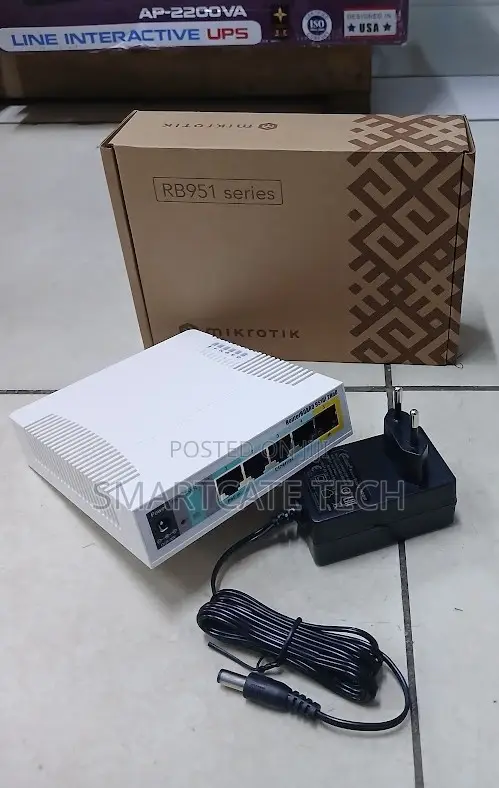 MikroTik RB951Ui High Power WiFi Router Ethernet-