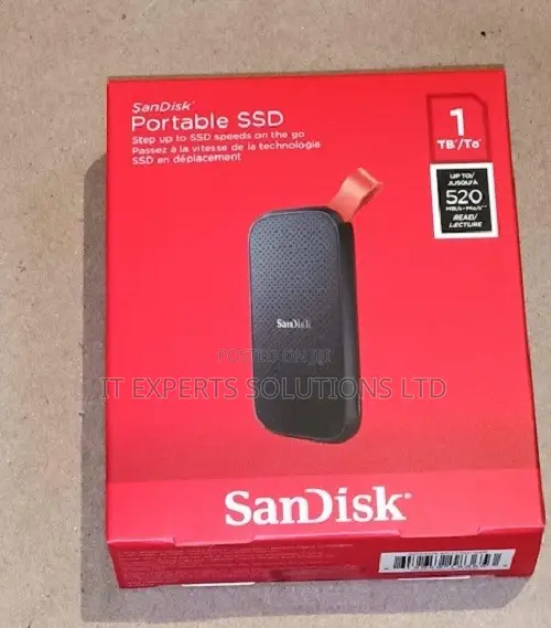 Sandisk E30 Portable SSD 1tb