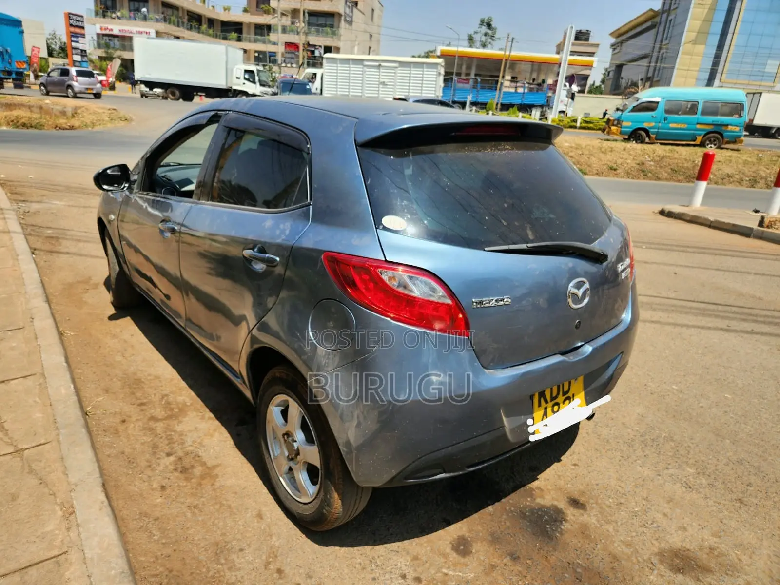 Mazda Demio 2013 Blue
